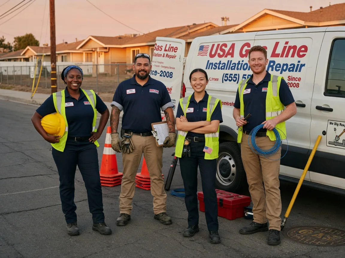 Gas Line Installation company in Marks, MS